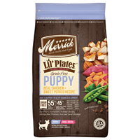 Merrick Lil&lsquo; Plates Grain Free Puppy Real Chicken + Sweet Potato Dry Dog Food 12 lbs. I016690