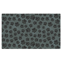 Drymate Cat Litter Paws & Dots Black 20” X 28” I016848