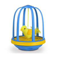 OurPets Bird in a Cage Electronic Cat Toy  I016877