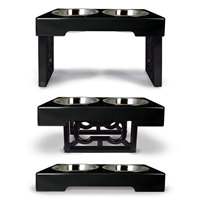 OurPets Barking Bistro Adjustable Feeder  I016879