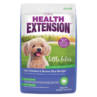 The Holistic Health Extension Little Bites Lite Chicken & Brown Rice Recipe Dog Food  I016952b