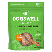 Dogswell Immunity Defense Turkey Jerky Dog Treats 10 oz I016968