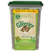 Feline Greenies Dental Treats Catnip Jumbo Pack 11 oz I017056