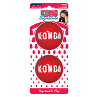 KONG Signature Ball Large 2 pk I017202