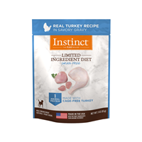 Nature’s Variety Instinct Limited Ingredient Diet Real Turkey Recipe Dog Food 3 oz I017293