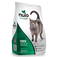 Nulo Freestyle Senior Alaska Pollock, Duck & Sweet Potato Recipe Cat Food 5 lb  I017333