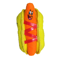 Tuffy Funny Food Hotdog Dog Toy  I017789