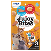 Inaba Ciao Juicy Bites Fish & Clam Flavor Cat Treats 3 pk I017887