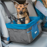 Kurgo Dog Booster Seat Heather Pattern Charcoal   I018035