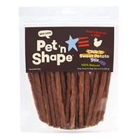 Pet ‘n Shape Chik ‘n Sweet Potato Stix Dog Treats I018190b
