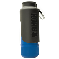 KONG H2O Stainless Steel Insulated Dog Water Bottle Blue 25 oz. I018209