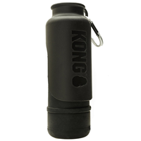 KONG H2O Stainless Steel Insulated Dog Water Bottle Black 25 oz. I018211