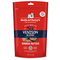 Stella & Chewy&lsquo;s Venison Blend Freeze Dried Raw Dinner Patties 14 oz. I018216