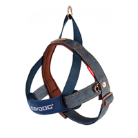 EzDog QuickFit Harness Friday Collective Denim I018388b
