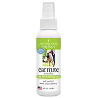 Miracle Care Natural Care for Dogs Ear Mite Soothe 4 oz. I018439
