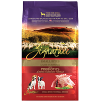 Zignature Lamb Small Bites for Small Breeds Limited Ingredient Formula Dog Food  I018456