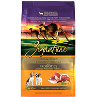 Zignature Kangaroo Small Bites for Small Breeds Limited Ingredient Dog Food  I018462b
