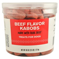 Triumph Beef Kabobs Dog Treats 40 oz I018536