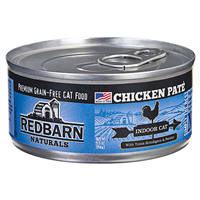 Redbarn Naturals Grain-Free Indoor Cat Food Chicken Pate 5.5 oz. I018732