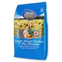 NutriSource Large Breed Chicken & Pea Formula Grain Free Dog Food 30 lbs I018778