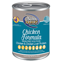 NutriSource Chicken Formula Grain Free Dog Food 13 oz I018793