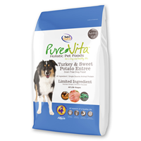 PureVita Turkey & Sweet Potato Entrée Grain Free Dog Food  I018822b
