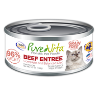 PureVita Beef Entrée Grain Free Cat Food 5.5 oz I018843