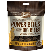 Merrick Power Bites Big Bites Real Chicken Recipe 6 oz. I018869