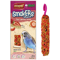 Vitapol Smakers Strawberry Treat Sticks for Parakeets 2 pk I018979