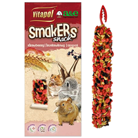 Vitapol Smakers Snack Strawberry Treat Sticks for Small Animals 2 pk I018992