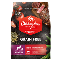 Chicken Soup for the Soul Beef & Legumes Grain Free Recipe Dog Food  I019214b