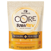 Wellness CORE RawRev Indoor + 100% Raw Turkey Cat Food  I019301