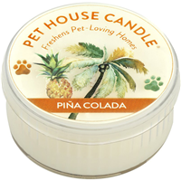 One Fur All Pet House Candle Pina Colada Mini 1.5 oz. I019370
