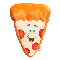 Spot Fun Food Pizza Dog Toy 6.5 in I019535