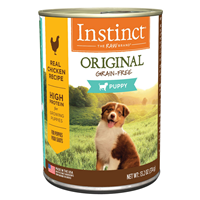 Instinct Grain-Free Real Chicken Recipe for Puppies Dog Food 13.2 oz I019687