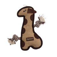 Aussie Naturals Tuff Mutts Giraffe Dog Toy I019735