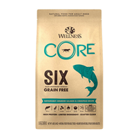 Wellness CORE SIX Sustainably-Sourced Salmon & Chickpeas Dog Food I019744b