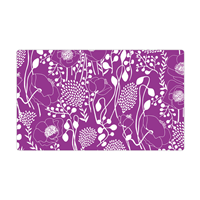 Drymate Pet Bowl Placemat Plum 12" X 20" I019961