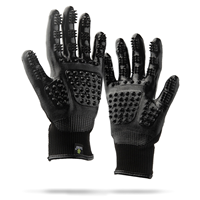 Hands On Grooming Gloves Black Small