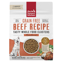 The Honest Kitchen Grain Free Whole Food Clusters Beef Recipe I020237b