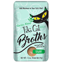 Tiki Cat Grain Free Broths Tuna Pouch 1.3 oz. I020266