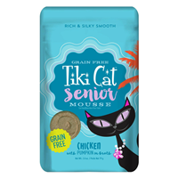 Tiki Cat Senior Mousse Chicken with Pumpkin Pouch 2.8 oz. I020271