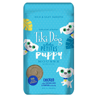 Tiki Dog Aloha Petites Puppy Mousse Chicken with Chicken Liver & Pumpkin 3 oz. I020273