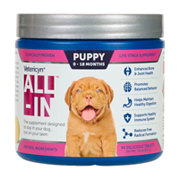 Vetericyn ALL-IN Life Stage Supplement Puppy Chewable Tablets 90 ct. I020701