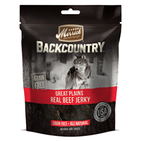 Merrick Backcountry Great Plains Real Beef Jerky Natural Dog Treats 4.5 oz. I020725