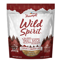 Triumph Wild Spirit Small Batch Dog Biscuits Pumpkin & Cinnamon Flavor 16 oz. I020748