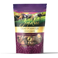 Zignature Goat Formula Ziggy Bars Treat for Dogs 12 oz. I020875