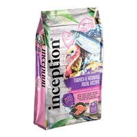 Inception Turkey & Herring Meal Recipe Dry Cat Food I020893b