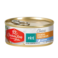 Chicken Soup for the Soul Classic Chicken & Turkey Recipe Pate Kitten Canned Food 5.5 oz.  I021159