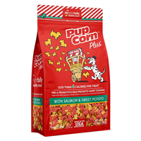 Pup Corn Plus with Salmon & Sweet Potato Dog Treat 27 oz. I021456